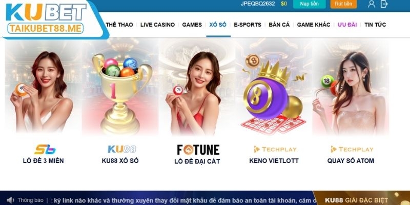 Điểm nổi trội tại Ku xổ số là gì?